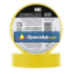 3M Temflex 155 Yellow PVC Electrical Tape, 19mm x 20m