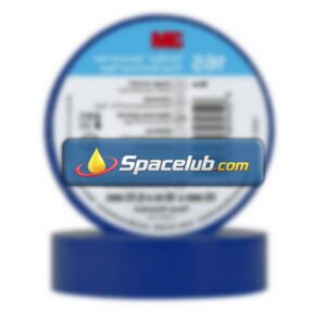 3M Temflex Blue Vinyl Electrical Tape, 15mm x 10m
