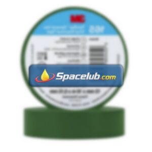 3M Temflex Green Vinyl Electrical Tape, 15mm x 10m
