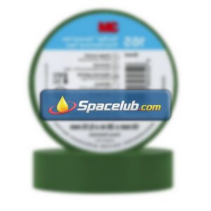 3M Temflex Green Vinyl Electrical Tape, 19mm x 20m