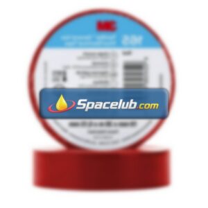 3M Temflex 165 Red Vinyl Electrical Tape, 19mm x 20m