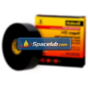 3M Scotch Vinyl Electrical Tape Super Black PVC Electrical Insulation Tape, 25.4mm x 33m