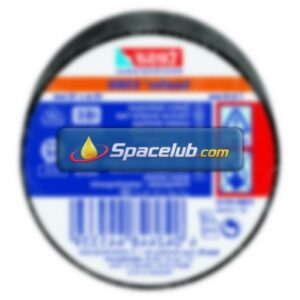 Tesa 53988 Black Soft PVC Electrical Insulation Tape, 19mm x 10m