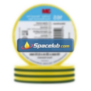 3M Temflex Yellow PVC Electrical Tape, 19mm x 25m