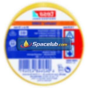 Tesa 53988 Yellow Soft PVC Electrical Insulation Tape, 19mm x 25m