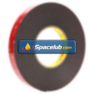3M 5925, 710021 Black Foam Tape, 6.0mm x 66.0m, 0.60mm Thick