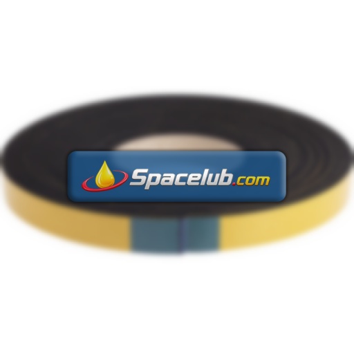 RS PRO Black Foam Tape, 20.0mm x 10.0m, 3.0mm Thick