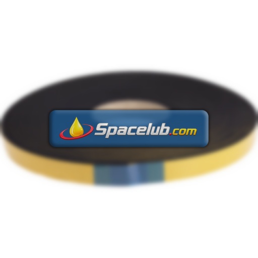 RS PRO Black Foam Tape, 20.0mm x 10.0m, 5.0mm Thick