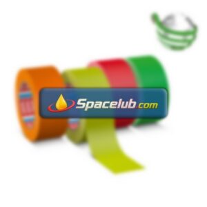Tesa 4671 Neon Green Rubber Gaffa Duct Tape, 25mm x 25m, 0.28mm Thick