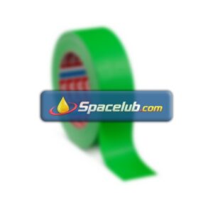Tesa 4671 Neon Green Rubber Gaffa Duct Tape, 50mm x 25m, 0.28mm Thick