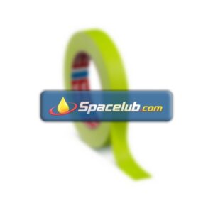 Tesa 04671-00050-10 Yellow Acrylic Coated Gaffa Tape, 19mm x 25m, 0.28mm Thick