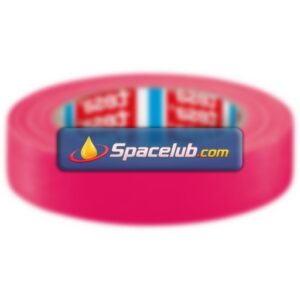 Tesa 04671-00051-10 Pink Acrylic Coated Gaffa Tape, 19mm x 25m, 0.28mm Thick
