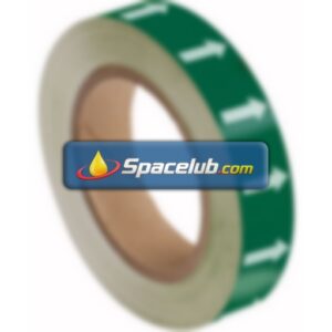 Brady Green, White High Visibility Tape 25.00mm x 33.00m