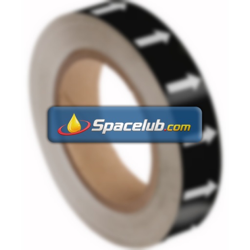 Brady Black, White High Visibility Tape 25.00mm x 33.00m