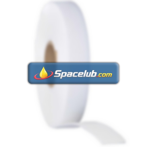 Klein Tools White Hook & Loop Tape, 19mm x 76mm