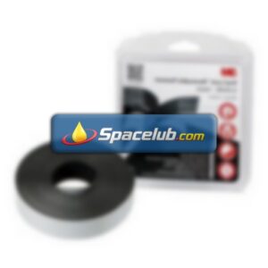 3M Black Hook & Loop Tape, 25mm x 2.5m
