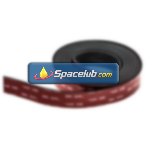 3M Black Hook & Loop Tape, 25mm x 2.5m