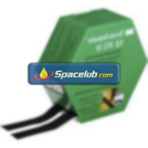 3M Black Hook & Loop Tape, 25mm x 5m