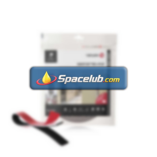 VELCRO® Black Hook & Loop Tape, 25mm x 5m