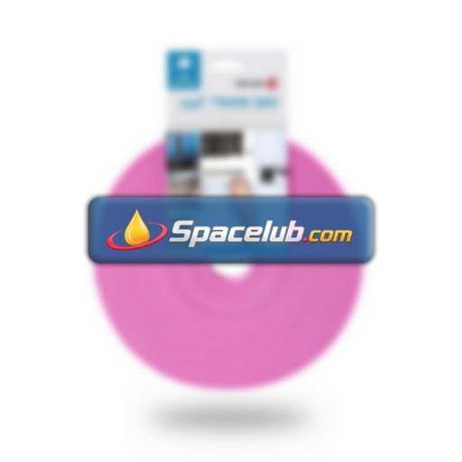 VELCRO® Pink Hook & Loop Tape, 10mm x 25m