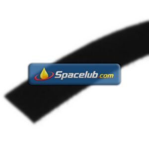 RS PRO Black Hook & Loop Tape, 20mm x 10m