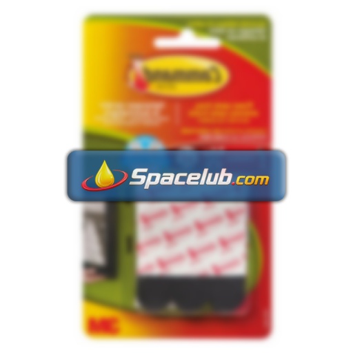 3M Black Picture Hanging Strips, 15.8mm x 69.8mm