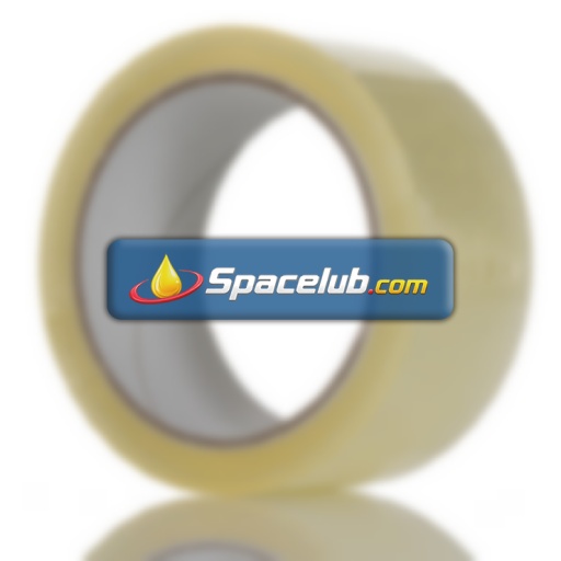 RS PRO Transparent Packing Tape, 66m x 48mm