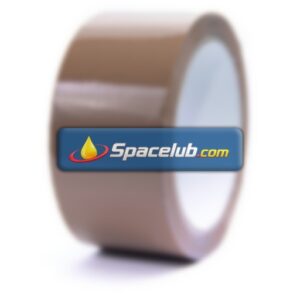 RS PRO Brown Packing Tape, 66m x 48mm