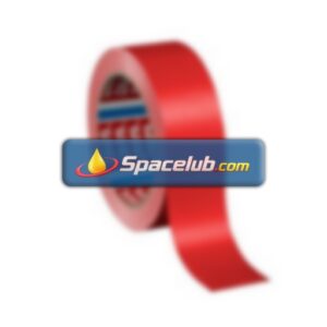 Tesa 60404 Red Packing Tape, 66m x 50mm