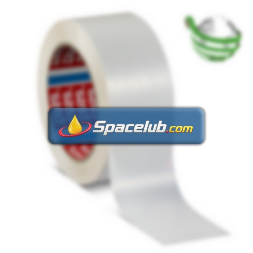 Tesa 60418 White Packing Tape, 132m x 50mm