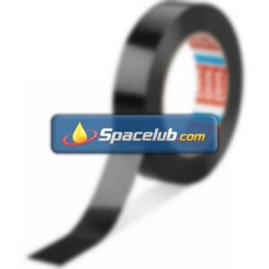 Tesa 60404 Black Packing Tape, 66m x 25mm