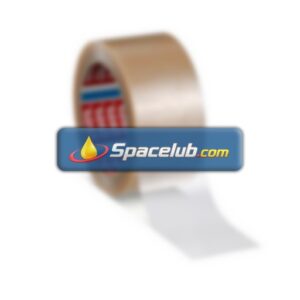 Tesa 4124 White Packing Tape, 66m x 12mm
