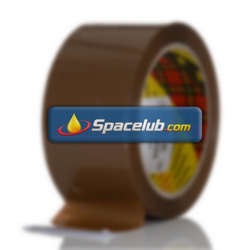 3M 309 Clear, Tan Packing Tape, 66m x 50mm