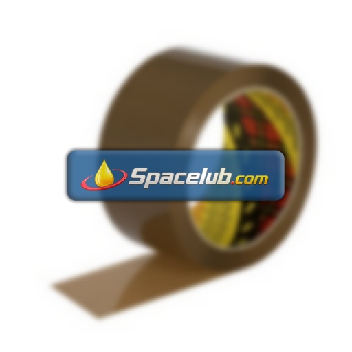 3M 371 Clear, Tan Packing Tape