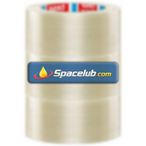 Tesa BNR 45902 Clear Packing Tape, 50mm x 50mm