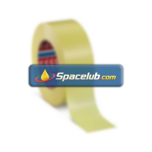 Tesa 4289 Yellow Strapping Tape, 66m x 50mm