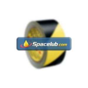 3M 5702 Black, Yellow Vinyl 33m Hazard Tape, 0.14mm Thickness