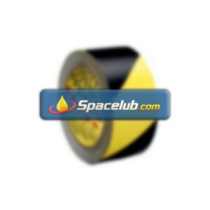 3M 5702 Black, Yellow Vinyl 33m Hazard Tape, 0.14mm Thickness