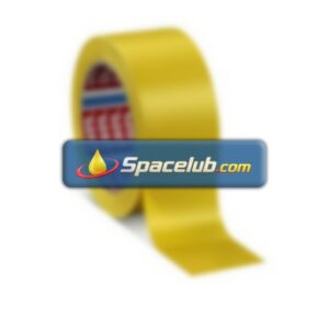 Tesa 60760 Yellow Soft PVC 33m Hazard Tape, 0.15mm Thickness