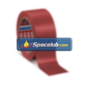 Tesa 60760 Red Soft PVC 33m Floor Tape, 0.15mm Thickness