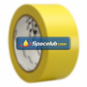 3M 764 Yellow PVC 1296in Vinyl Tape, 0.125mm Thickness
