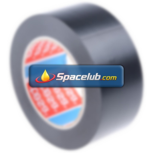 Tesa 4169 Black Soft PVC 33m Lane Marking Tape, 0.18mm Thickness