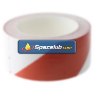 Brady Red/White PVC 33m Lane Marking Tape, 0.138mm Thickness