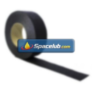 RS PRO Black Polyethylene 18.3m Hazard Tape, 1.05mm Thickness
